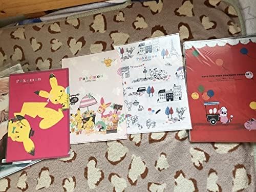 Amazon 136クリアファイル ポケモンセンター カトウシンジ Shinzi Katoh Little Tales ピカチュウ 4枚セット アニメ 萌えグッズ 通販