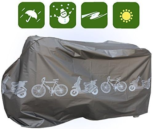 RockyMRanger Waterproof Bicycle Cover Small Scooter Moped Racing Mountain Bike Protection YBK1B (Bike cover 205x66x109cm YBK1B)