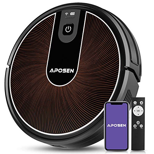 Robot Vacuum, APOSEN Smart WiFi Floor Vacuum Robot Cleaner, 2200Pa