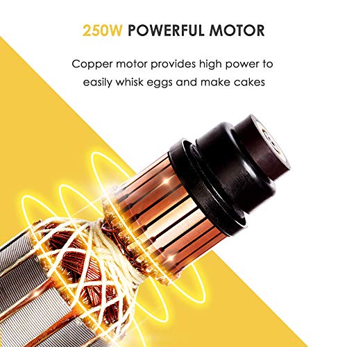 Hand Mixer Electric, REDMOND Handheld Mixer 5Speed Compact with Turbo