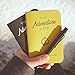 Word. Notebooks Adventure Log Pocket Travel Journal - Mini Notebook for Trips, Bullet Journals, Notepads (3 Pack)