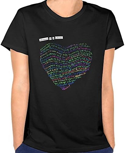 Women's Coldplay Adventure Of A Lifetime Lyrics T Shirt Large
