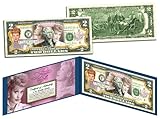 LUCILLE BALL I Love Lucy - 100th Birthday Legal Tender US $2 BillLICENSED by Merrick Mint