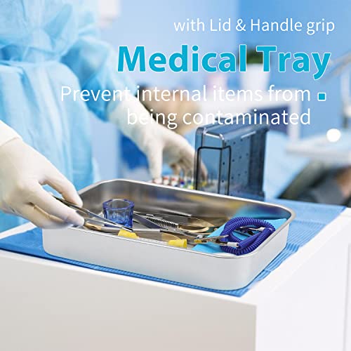 Medical Surgical Trays Stainless Steel Dental Instruments Tray