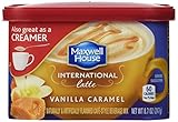 Maxwell House International Coffee Vanilla Caramel Latte, 8.7-Ounce Cans (Pack of 6)