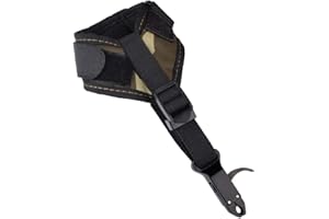 Caliper Release Aid with Trigger Wrist Strap for Adult Compound Bow Hunting