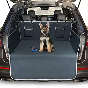 Toozey Kofferbakbescherming voor hond – Universele Antislip Autolaars Hondendeken met Zijbescherming en…