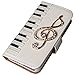 xhorizon TM Premium Hybrid Leather Flip 3D Piano Bling Crystal Case ZY for iPhone 4/4s/5/5s/6/6 Plus Samsung GALAXY S3/S4/S5/Note2/Note3/S3 Mini/S4 Mini