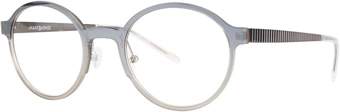 Jhane Barnes Notation Blue Mirror Eyeglasses Size49 22 145 00 At
