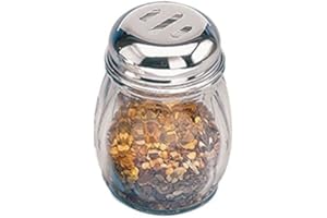 American METALCRAFT, Inc. 3307 Glass Swirl 6 Oz Shaker with S/S Top