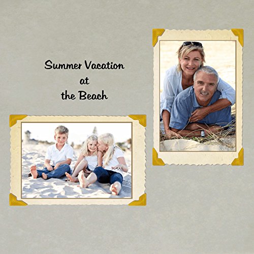 250 Gray Parchment 65lb Cover Weight Paper - 4" X 4" (4X4 Inches) Square Photo|Card|Frame Size - Printable Cardstock Colored Sheets Old Parchment Semblance