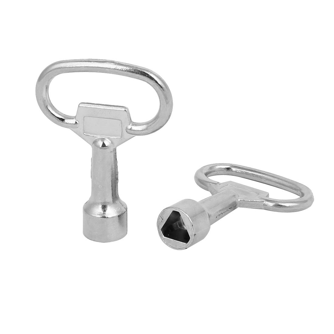 Sourcingmap Triangle Socket Spanner Key 2pcs for 9.5mm x 8.5mm Triangular Panel Lock