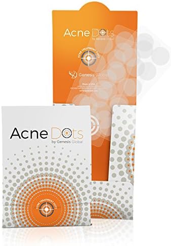 Acne Dots - Patented Acne Spot Treatment Patch, Whisper-thin Fast-Acting Absorption and Calming cover (30 Dots)