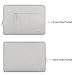 MOSISO Laptop Sleeve Compatible with 13-13.3 inch MacBook Pro, MacBook Air, Notebook Computer, Polyester Multifunctional Carrying Case Cover Bag, Gray