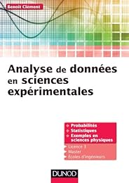 Analyse de données en sciences expérimentales
