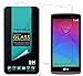 TechFilm - LG Leon LTE [Tempered Glass] Screen Protector, Ballistic Glass Round Edge [0.3mm] Anti-Scratch, Anti-Fingerprint