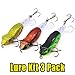 XFISHMAN Topwater-Bass Fishing-Lures 3.5in Bait Floating Rotating Tail Frog Poppers Lure for Bass Pike