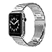 U191U Band Compatible with Apple Watch 38mm 42mm Stainless Steel Wristband Metal Buckle Clasp iWatch 40mm 44mm Strap Replacement Bracelet for Apple Watch Series 4/3/2/1 Sports Edition(Silver, 42MM)
