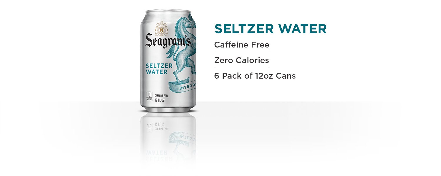 Seagram S Seltzer Water 6 Pack 12 Oz Can Amazon Com Grocery Gourmet Food