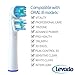 Ultimate Oral B Braun Replacement Brush Heads - Oral-B Dual Clean Electric Toothbrush Generic Brushes- Compatible w/ Oralb Pro 1000, 7000, 8000, 9000, 1500, 5000, 8900, 6000, 3000 & for Kids