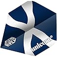Unicorn Ultrafly Dart Flights | Scottish Flag Designs | Ultra Durable 100 Micron Polyester PET | Standard Plus Shape