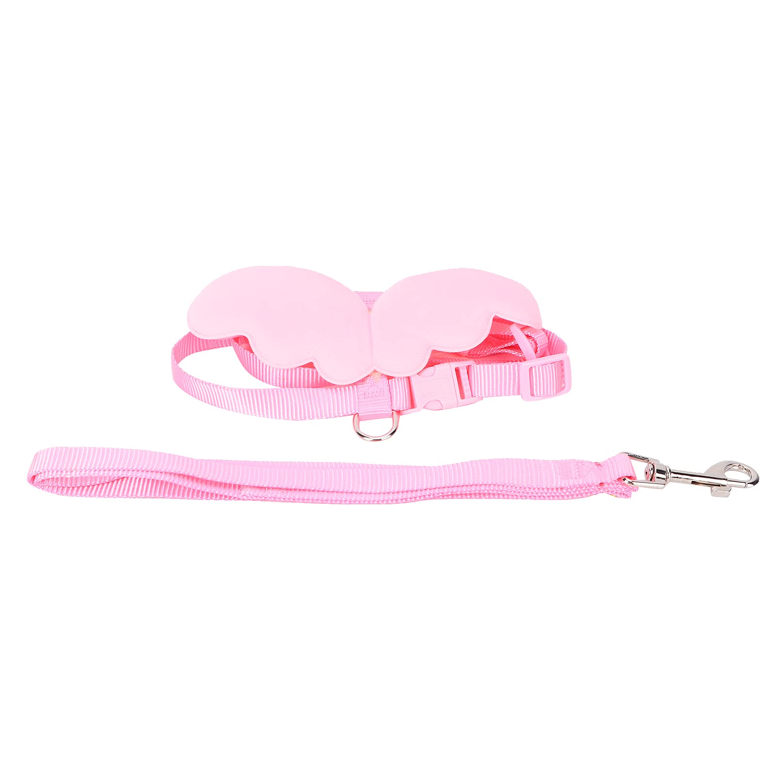 Adjustable Goose Harness Duck Outside Walking Harness Leash, Duck Walking Leash Adjustable Harness for Pet Ducks and Chickens(pink XS)