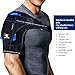 Shoulder Brace with Pressure Pad Light and Breathable Neoprene + Hot Cold Reusable Pack [2019 Version] for Injury Prevention, Sprain,Pain,Dislocated AC Joint, Rotator Cuff and Fracture