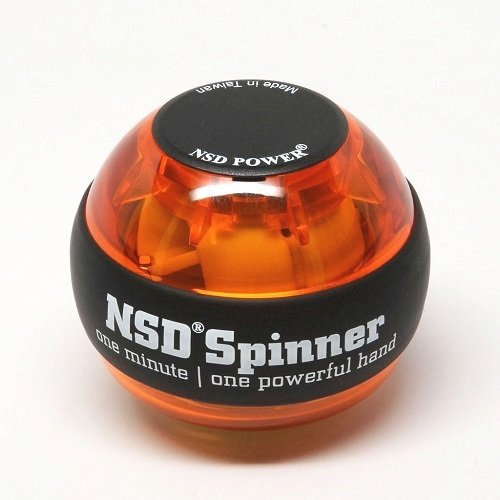 NSD PB-688 AMBER Essential Spinner Gyro Hand Grip Strengthener Wrist Forearm Exerciser - Thumbnail 4