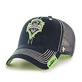 MLS Seattle Sounders FC Turner Clean Up Adjustable Hat, One Size, Navy
