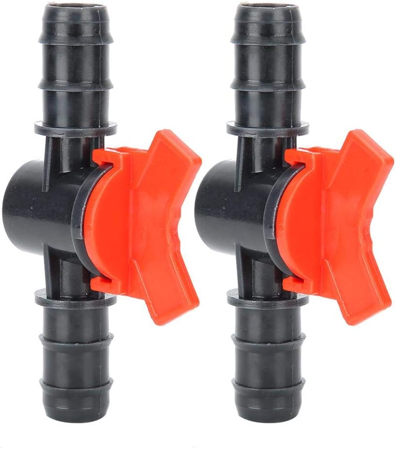 GOTOTOP 2PCS Check Valve, Fish Tank Water Flowing Regulator Valve Hose Pipe Valve Tube Pipe Connector for Fish Tank(14mm) - Image 4