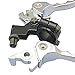 JINGKE 7/8″ Pit Dirt Bike Chrome Folding Clutch & Brake Levers Set 200cc 140cc 125cc 110ccthumb 4