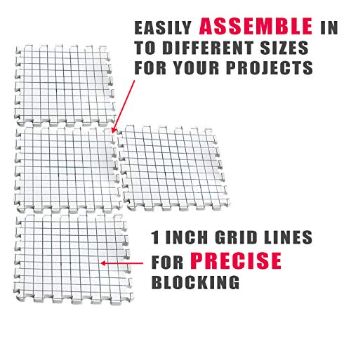 3 Blocking+Mats+Knitting+9+Pack+Needlepoint