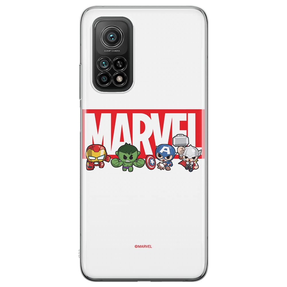 ERT GROUP mobile phone case for Xiaomi MI 10T 5G / MI 10T PRO 5G original and officially Licensed Marvel pattern 009 optimally adapted to the shape of the mobile phone, case made of TPU
