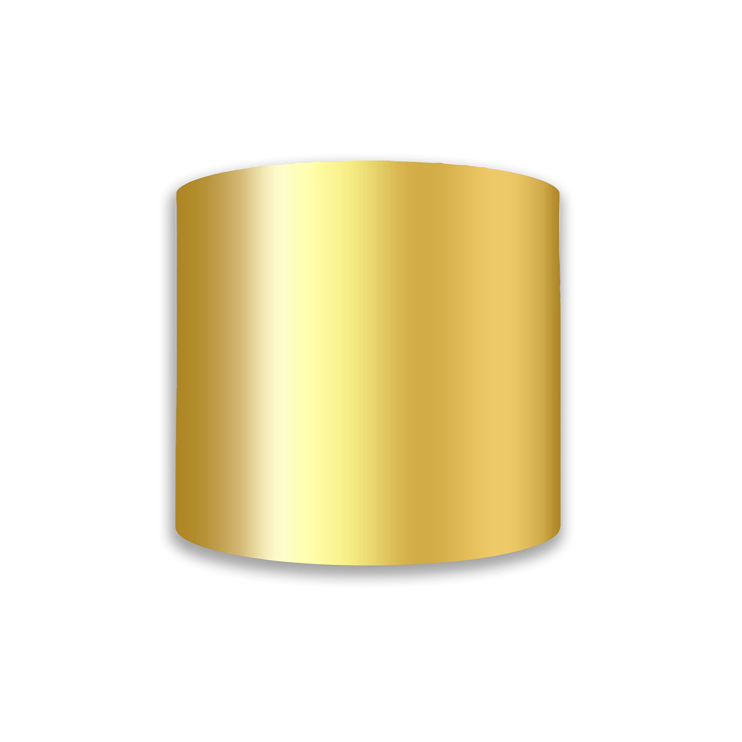 4R Quattroerre.it 10544 Trim Stripes Adhesive Strips for Cars, Gold, 100 mm x 10 mt