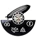 Led Zeppelin Vinyl Wall Clock Art Gift Room Modern Home Record Vintage Decoration