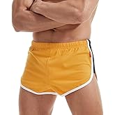 AIMPACT Mens Running Shorts 3 Inch Gym Athletic Workout Short Shorts Vintage Booty Shorts