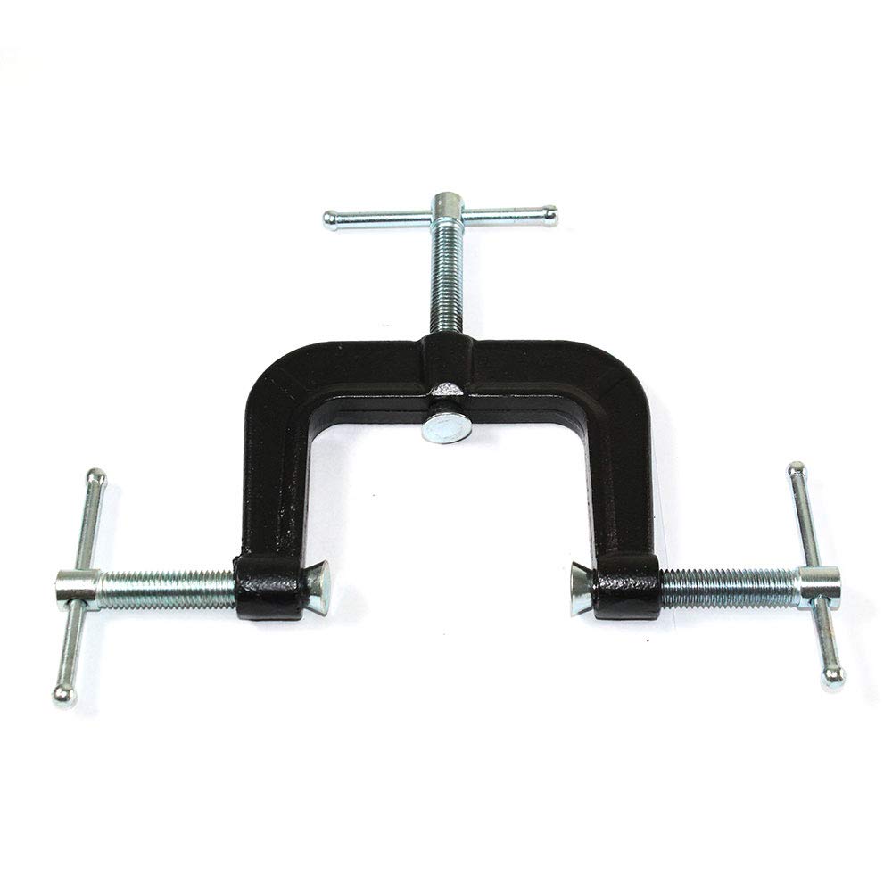 BIG HORN 19634 Heavy Duty 3-Way Edge Clamp