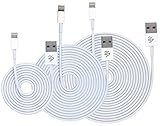 24/7 Cables Lightning Cable 3ft 8 pin USB Sync Cable Charger Cord iPhone 6 / 6 Plus / 5 / 5s / 5c / iPod 7 / iPad Mini / Retina / iPad 4 / iPad Air (Compatible with iOS 9) [Certified Quality] 3 PACK