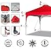 ABCCANOPY Outdoor Pop up Canopy Tent 10x10 Camping Sun Shelter-Series, Red