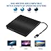 MythGeek External CD Drive USB 3.0 Portable Slim External DVD Drive, External DVD CD Drive & CD DVD +/-RW Writer/Rewriter/Player High Speed Data Transfer (Black)