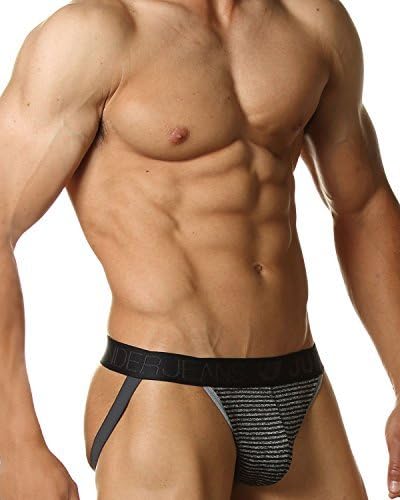 Junk Men's Stellar Jock Strap - MB14105 (Medium, Black)
