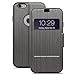 Moshi Sensecover Touch Sensitive Flip Case for iPhone 6/6s - Steel Black