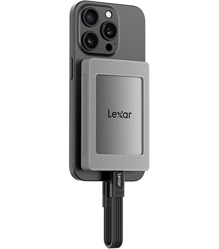 Lexar SL500 Portable SSD　2TB Lexar 2TB SL500 Portable SSD, Up to 2000MB/s, Compatible w