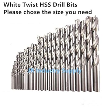 Generic 10pcs 1mm : Twist drill bit 10pcs HSS High Speed Steel Drill Bit tool Woodworking Wood Tool