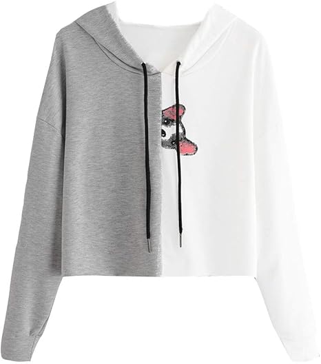 white women's sweatshirt jacket