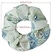 KECUCO 14 Colors Women's Chiffon Flower Hair Scrunchies Hair Bow Chiffon Ponytail Holder, Including 8 Colors Chiffon Flower Hair Scrunchies and 6 Solid Colors Chiffon Hair Ties (STYLE 1)