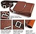 Man Brown Shoulder Bag Handbag Laptop Bags Composite Leather Casual Bag