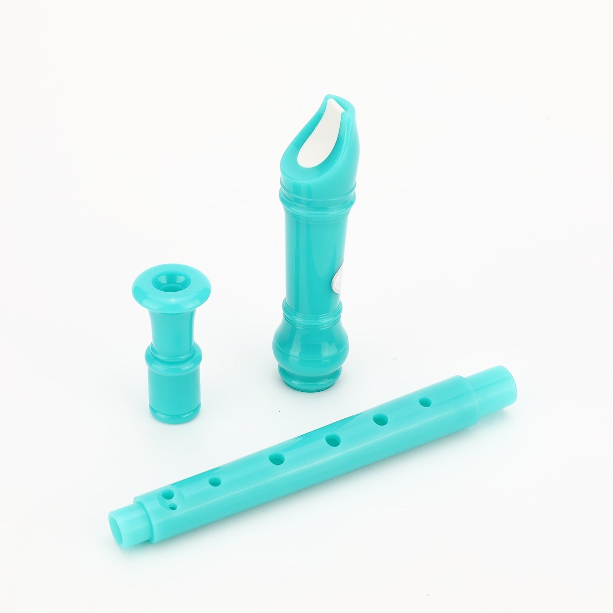 8Bees Descant Soprano Recorder 8 Hole with Cleaning Rod,Basic Musical Instrument for School Student(Green)