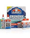 ELMER'S Fluffy Slime Kit, Includes Elmer's Translucent Color Glue, Elmer's  Glitter Glue, Elmer's Fluffy Slime Activator, 4 Count