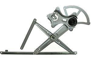 TRQ Front Left Window Regulator Drivers Side Compatible with 2001-2007 Toyota Sequoia 2004-2006 Tundra